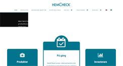 Desktop Screenshot of hemcheck.com