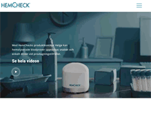 Tablet Screenshot of hemcheck.com